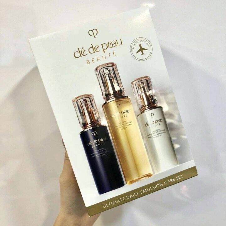 เซ็ต Cle de Peau Beauté Ultimate Daily Emulsion Care Set Lazada.co.th