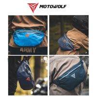 Motowolf 0713 กระเป๋าคาดเอว การเป๋าคาดอก ผ้า Oxford 600D กันน้ำ สำหรับผู้ขับขี่มอเตอร์ไซค์ รุ่น MDL0713 (สินค้าของแท้ 100%)