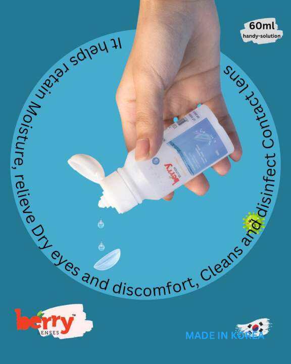 60ml Berry contact Lens Solution with Hyaluroni Acid Lazada PH