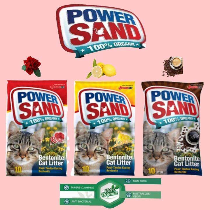 Powersand Bentonite Cat Litter Sand 10 Liters Lazada PH
