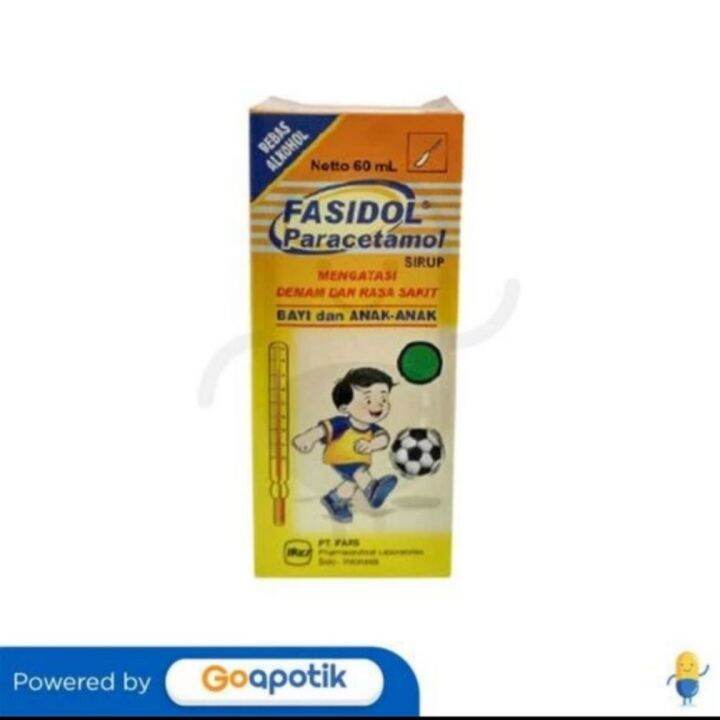 Fasidol Sirup 60 Ml | Lazada Indonesia