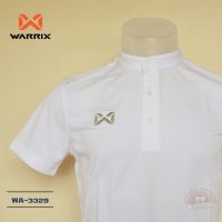 WARRIX เสื้อโปโล คอจีน WA-3329 สีขาว WW วาริกซ์ วอริกซ์ ของแท้ 100%