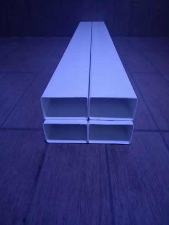 4pcs downspout 4ft x 2.5"x 4" atlanta duracon for hydroponics Lazada PH