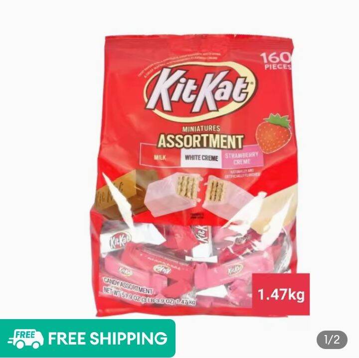 Nestle Kit Kat Miniature Assorted Chocolate 1,47kg | Lazada PH