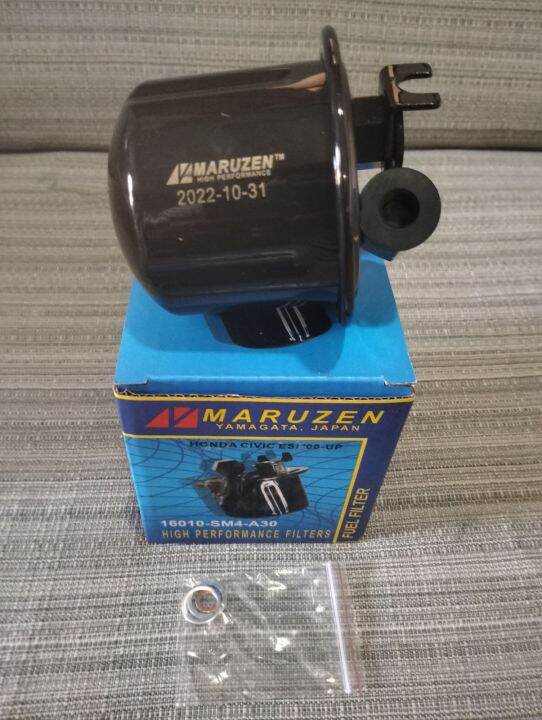 Maruzen fuel filter for Honda civic esi '00up 16010SM4A30 Lazada PH