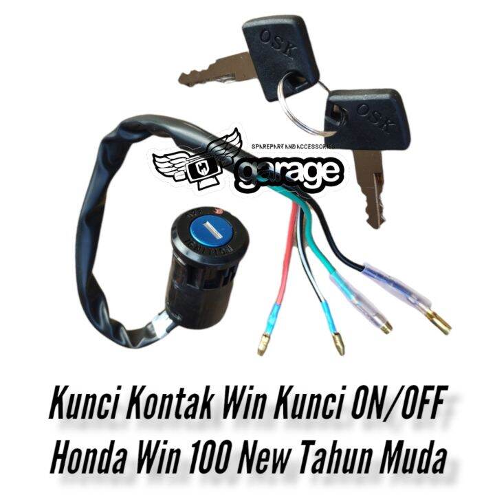 Kunci Kontak Honda Win Kunci On Off Win Tahun Tua Dan Muda Lazada