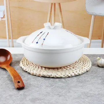 Household Casserole Soup Clay Stew Pots With Lid Rice Noodle Porridge Milk  Cooking Pot Pottery Pot