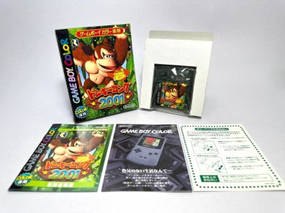 ตลับแท้ Game Boy Color (japan)(GBC)  Donkey Kong 2001
