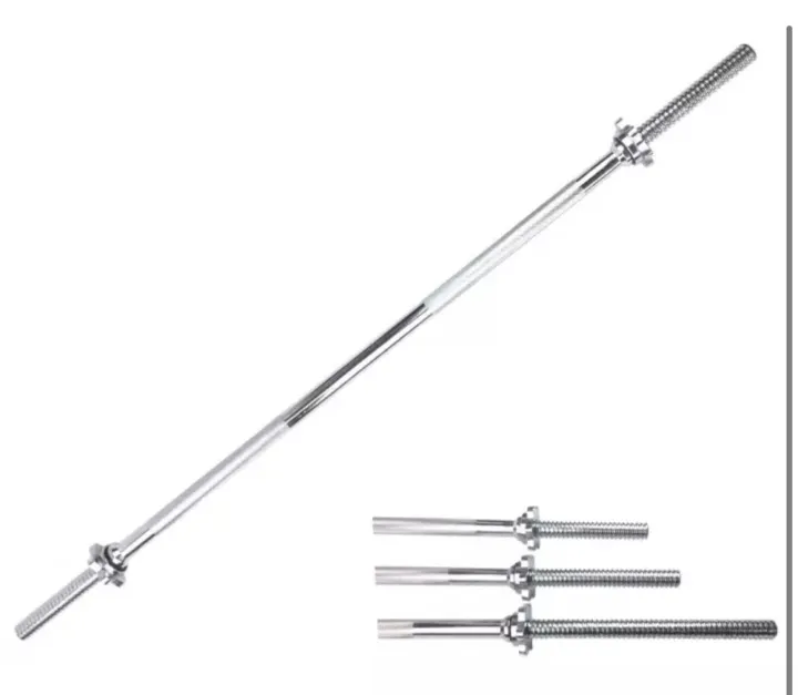 Barbell Bar Standard 7ft with Spin Locks Lazada PH