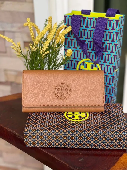 Tory Burch Trifold Wallet Lazada.co.th