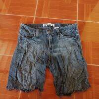 ??กางเกงยีนส์ GAP - Original เอว32ขาสั้น Made in USA. ??ของแท้สีเข้มๆตัดขาแนวเซอร์ๆ