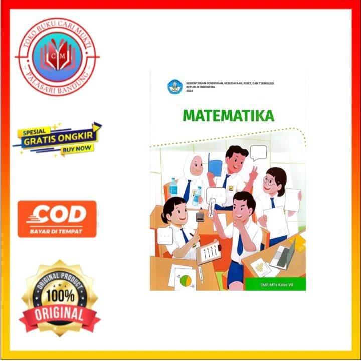 Buku Matematika Untuk Smpmts Kelas 7 Kurikulum Merdeka Lazada Indonesia 1972