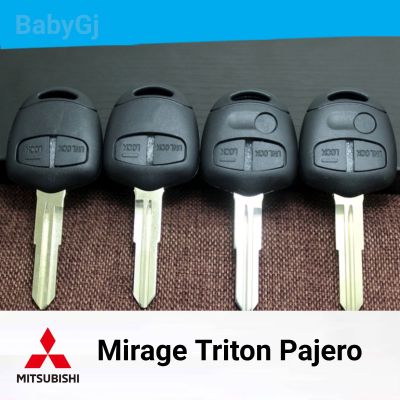 กรอบกุญแจ รีโมท มิตซูบิชิ MITSUBISHI 2-3ปุ่ม mirage triton pajero