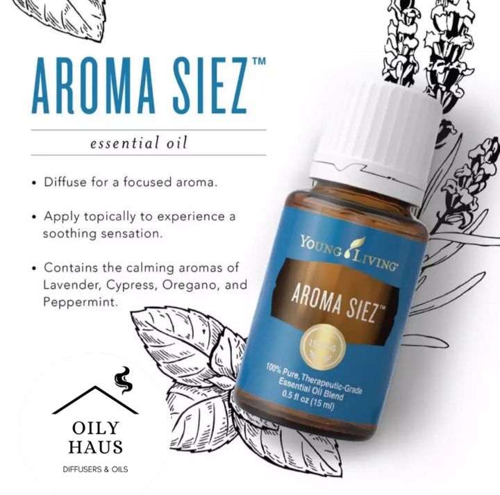 Aroma Siez 15ml Essential Oils Young Living Lazada PH