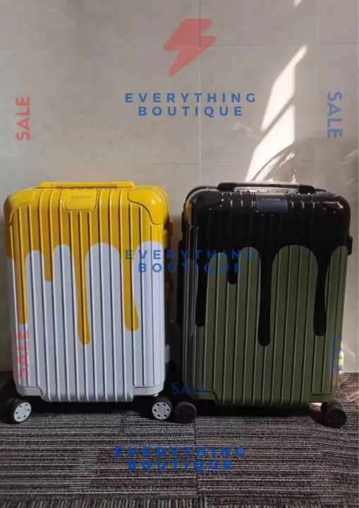 Chaos Gives RIMOWA's Essential Cabin Suitcase A Paint Splash - GQ