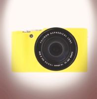 CAMERA CASE SILICONE XA3,XA10 (YELLOW) (0189)