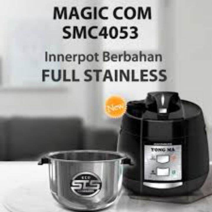 Rice cooker yong ma smc 4053 stainless steel 2lt 3in1 garansi resmi Lazada Indonesia