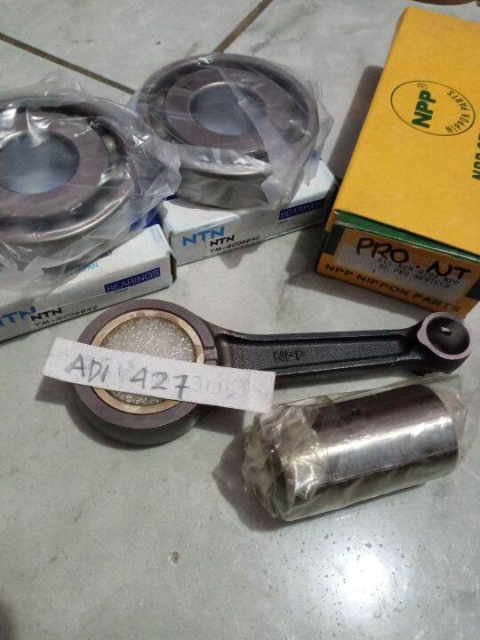 Stang Seher Conroad Set Laher Bearing Krug Kruk As Tiger Mega Pro Neotek Lazada Indonesia