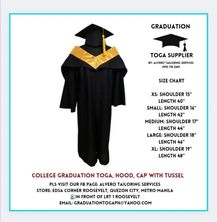 BSBA complete set College Graduation Toga For sale | Lazada PH