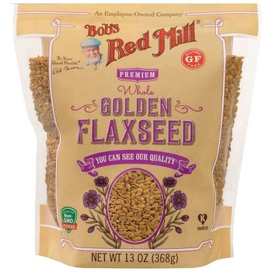 Keto Bob’s Red Mill Organic Golden Flax Seed Meal ออแกร์นิค เมล็ดแฟลกซ์สีทอง