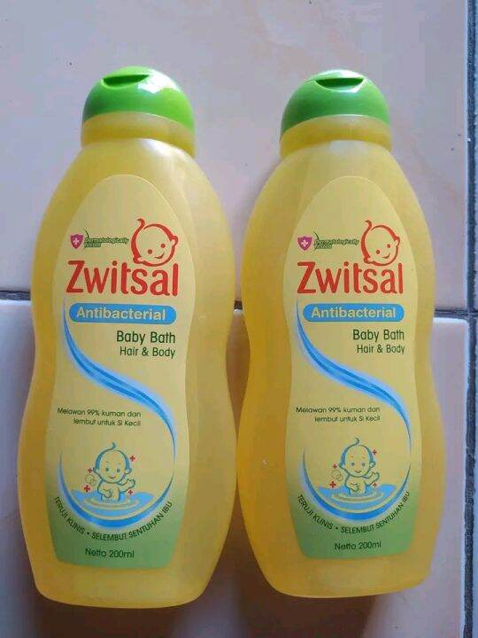 Zwitsal hair and body wash antibacterial 200gr Lazada Indonesia