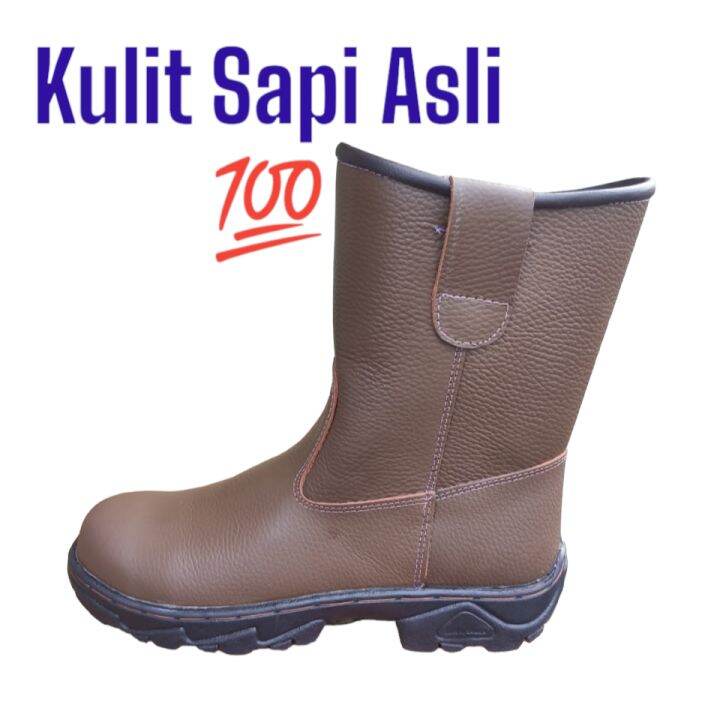 Sepatu Safety Kulit sapi Krushers Kruser krusher Kings Cheetah Lazada