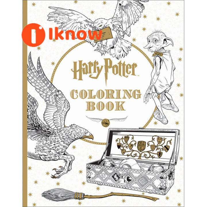 Sách Tô Màu I Know Harry Potter Sách Tô Màu Giảm Căng Thẳng Cho Người Lớn  Sách Vẽ Graffiti | Lazada.Vn