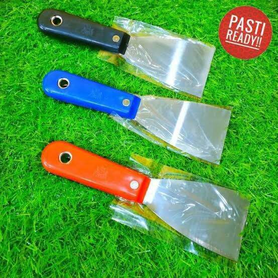 Pisau Skrap Gagang Plastik , Pisau Kapi Plamir | Lazada Indonesia