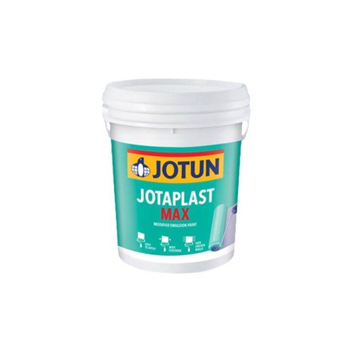 [READY STOCK] JOTUN 18L / 18LITRE JOTAPLAST MAX EMULSION PAINT Lazada