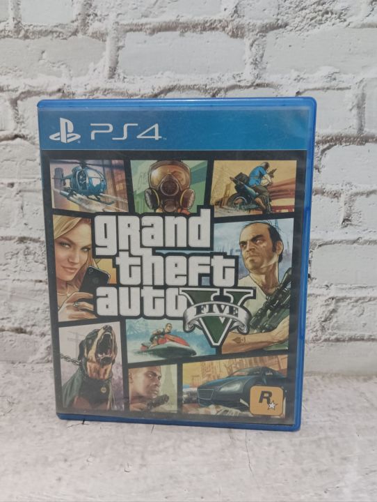 แผ่นเกมส์-gta-v-มือสอง