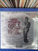 00589 MAGGIE FITZGIBBON   GIRLS ARE MADE FOR LOVING  แผ่นเสียง vinyl Lp 33rpm 12"แผ่นต้นฉบับเดิม  สภาพกำลังฟังได้ดีได้รับการตรวจสอบ