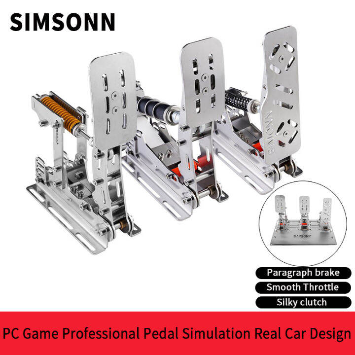 Sim Racing Pedals for Racing Game pedals Brake Throttle Clutch