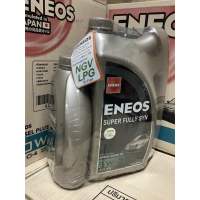 น้ำมันเครื่อง Eneos Super Fully Synthetic 5W-30 เบนซิน สังเคราะห์ 4+1 ลิตร ฟรี!! เสื้อ ENEOS คละแบบ