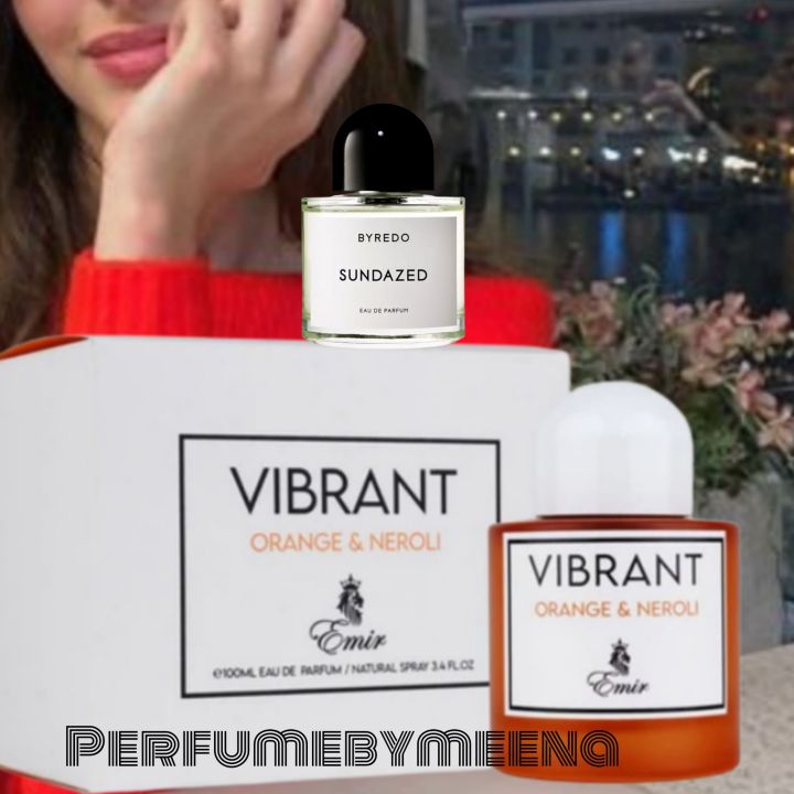 VIBRANT ORANGE AND NEROLI EMIR​ By​Paris​Corner​ | Lazada.co.th