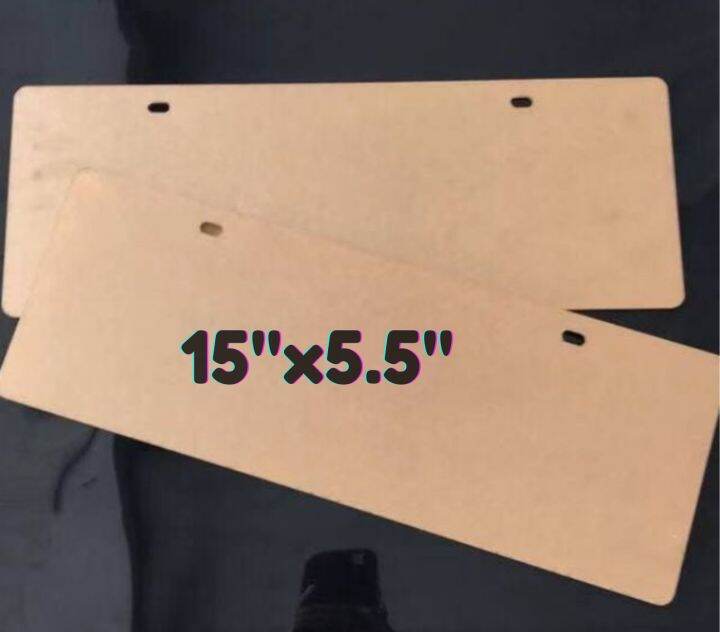 Acrylic Car Plate Cover 3MM Standard Size Lazada PH