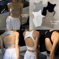 BASIC CROPPED? (350฿ฟรีส่ง) เสื้อกล้ามครอป ทรงเข้ารูป เนื้อผ้าคอตตอน ยืดหยุ่นได้ค่ะ หลังเว้าโค้ง wg.we glam