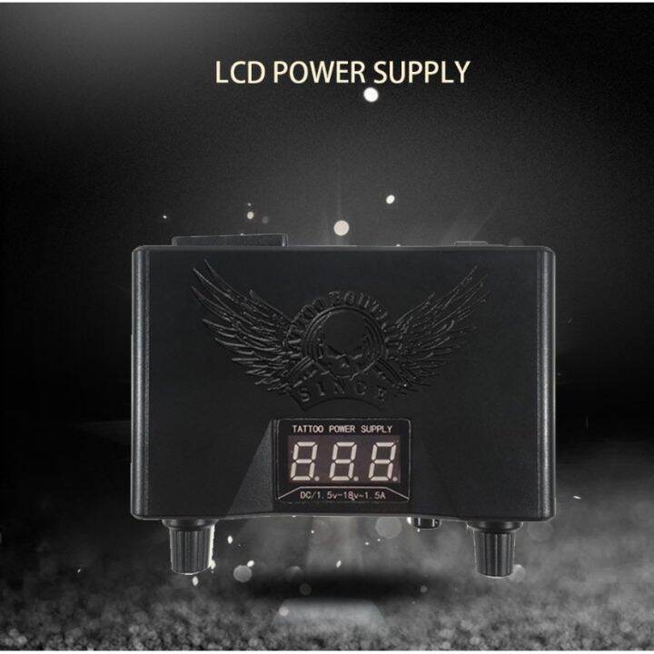 Tattoo Power Supply Colorful Digital LED Voltage Transformer Power