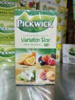 ชาผลไม้หลากรสธรรมชาติแท้100%  Pickwick Tea With Fruit Variation Box 100% Natural