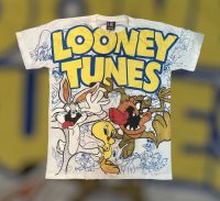 เสื้อ Ovp ลายการ์ตูน LOONEY TUNES สไตล์ปี90s