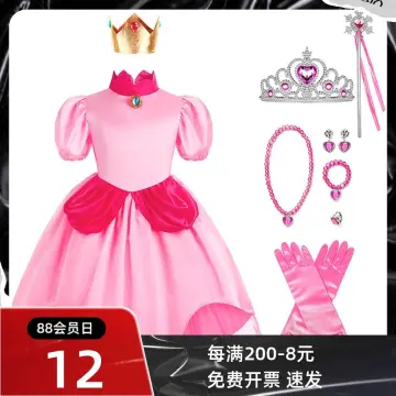 Princess Peach Princess Costume Mario Game Game Costume 