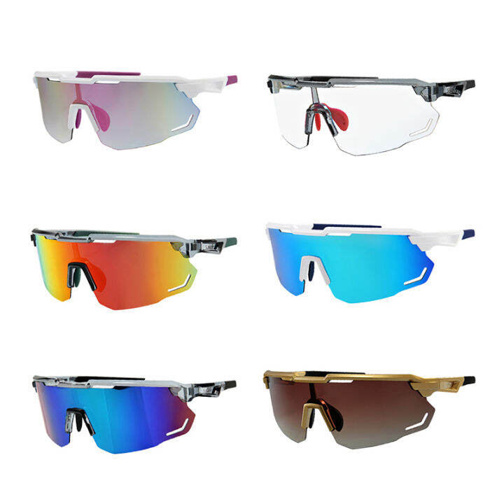 Santic Cycling Sunglasses Men Professional Cycling Glasses Windproof