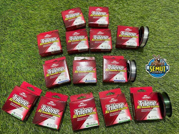 Berkley Trlene XL Smooth Castng 0,35mm Monofl Horgász Zsnór Teszt