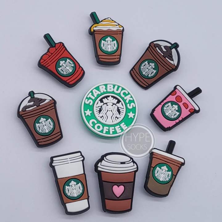 Starbucks Coffee Cup Shoe Charm Jibbitz