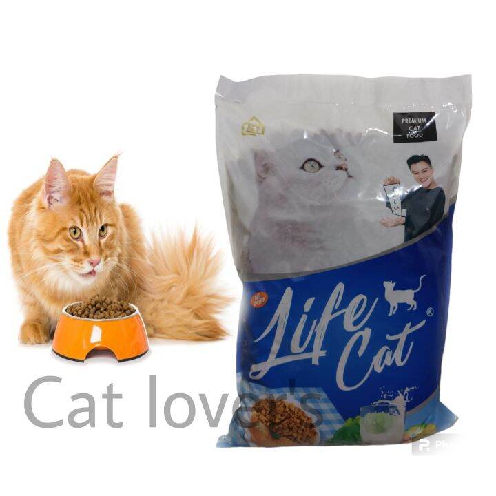 LIFECAT DRY CAT FOOD makanan kucing murah lifecat kemasan 250gram ...