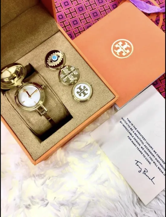 Authentic Tory Burch Watch for Women Changeable Cover | Lazada PH