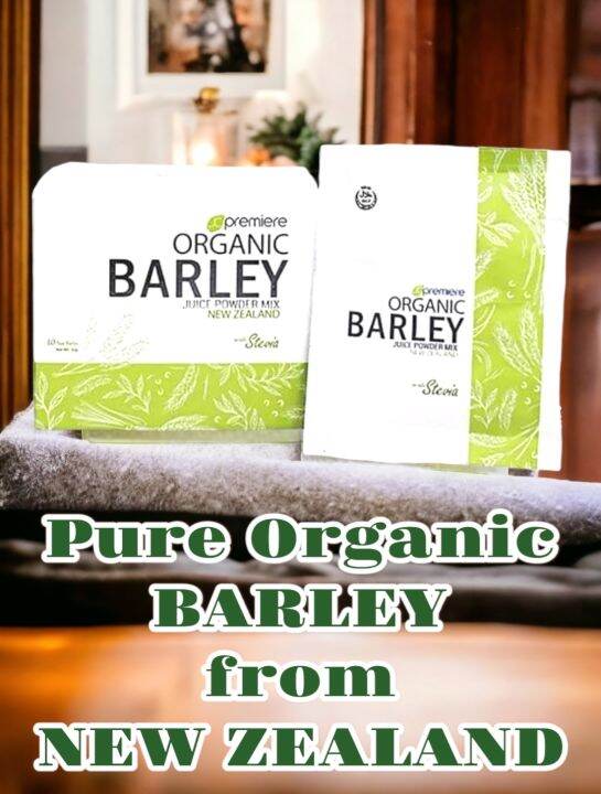 Pure Organic Barley 10 sachets NEW Zealand 2024 expiration Lazada PH