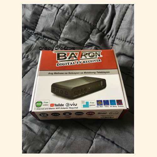 Baron TV Box Digital Receiver Lazada PH