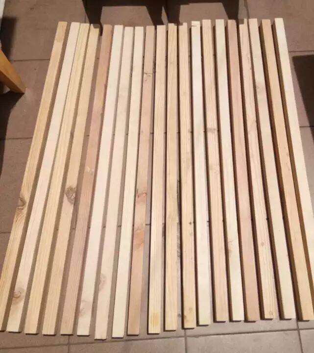 kayu kaso jati belanda 100x2x1,5cm Lazada Indonesia
