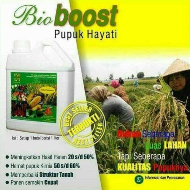 K Bioboost Pupuk Hayatioriginal K Link Cocok Untuk Pertanian Maupun