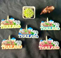 ของตกแต่งบ้าน ของฝาก ของชำร่วย ของที่ระลึก แม่เหล็กติดตู้เย็น Souvenir Thailand. Magnet. ของขวัญสวยๆลาย ไทยแลนด์/Thailand